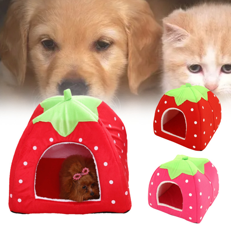 Stylish Soft And Dog And Cat Bed With Mongolian Tent Shape In Color