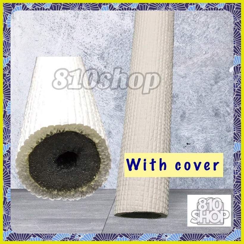 1/2 thickness x 1.8 meters Flexible PE Foam Pipe Insulation for Copper
