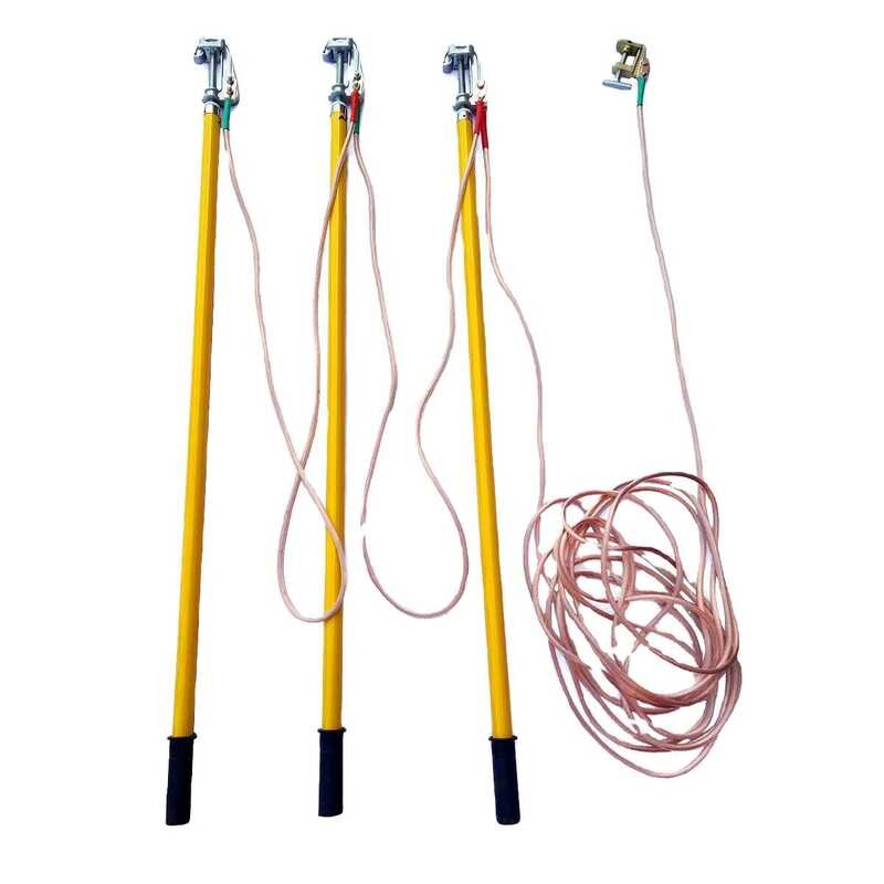 Grounding Equipment Ground Rod Sire With Earth Clamp Usd For High ...