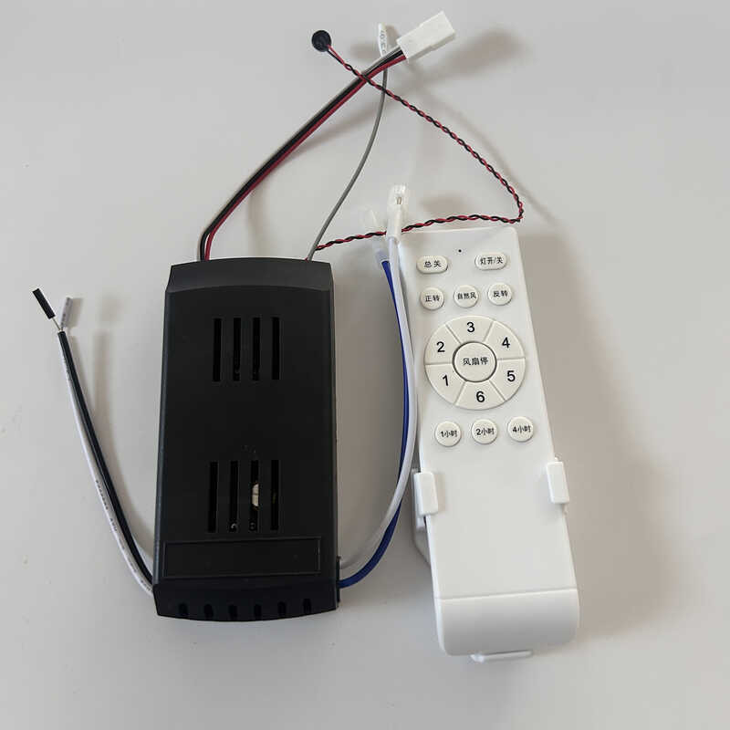 ♣ Voice-Controlled Controller Universal Remote for Fan Light with 6 ...