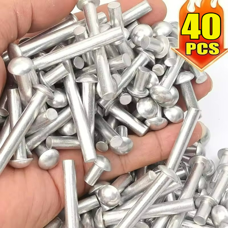 Quick-Install Hammer Rivets for Concrete & Wood | Aluminum Knock-On ...