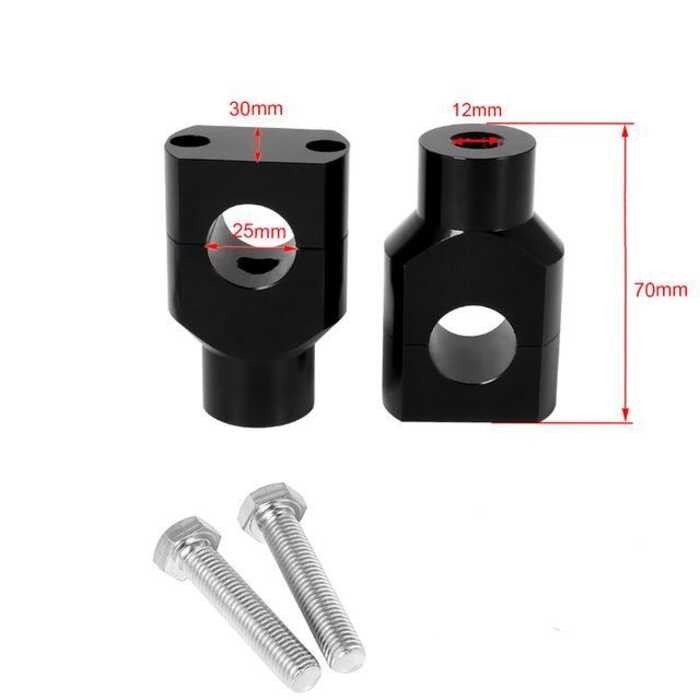 Motorcycle Harley Cruiser Modified Handlebar Seat Heightened Column ...