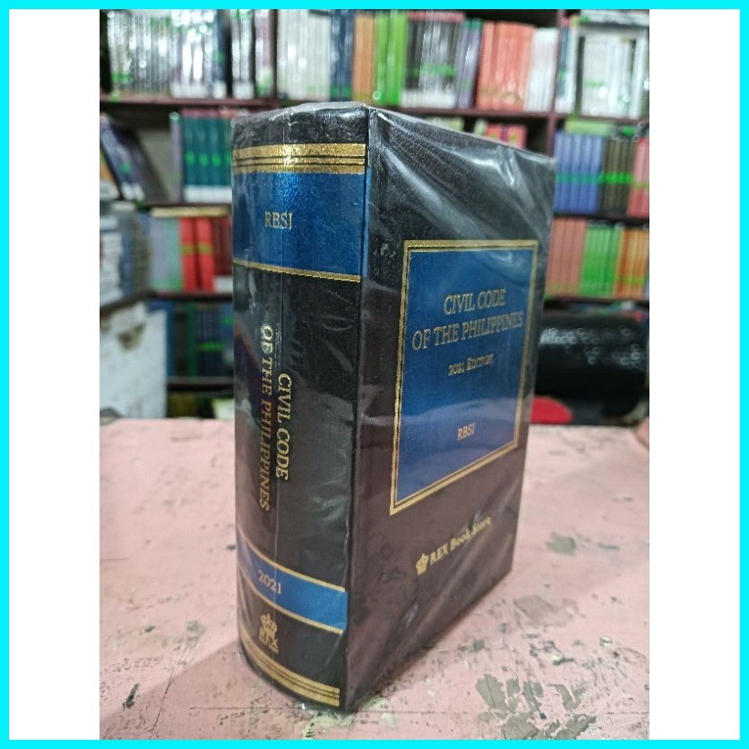 Codal CIVIL CODE OF THE PHILIPPINES 2021 by Rex | Shopee Philippines