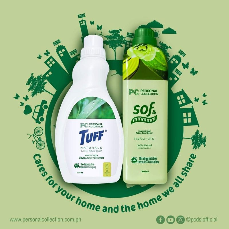 Tuff Liquid Detergent Naturals 1000ml | Shopee Philippines