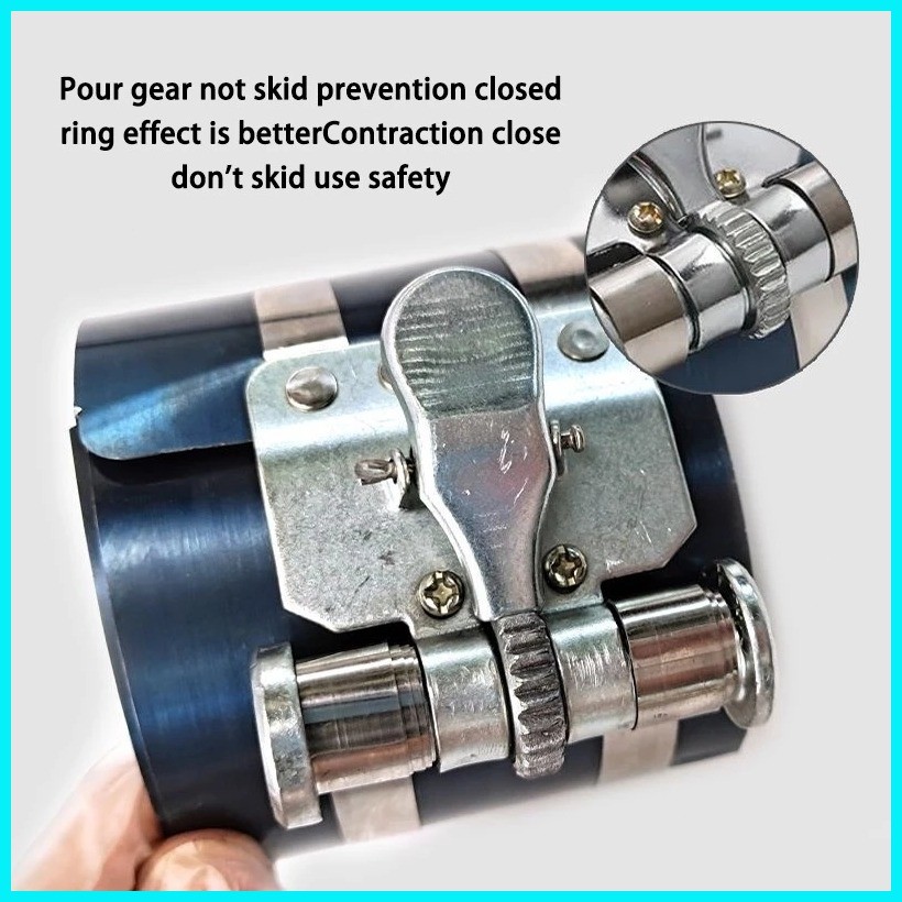 thumbnail image 2 of Quick Release Piston Ring Compressor Tool – Ratchet Type Clamp – 53-175mm 2 of 4