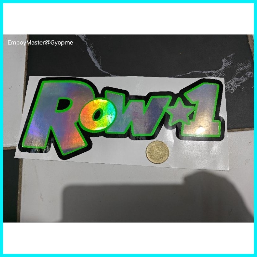 Row1 x Money game stickers. legit from thailand | Shopee Philippines