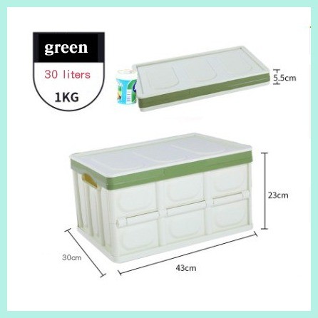Collapsible Storage Box Foldable Storage Box 30 Liters 55 Liters ...