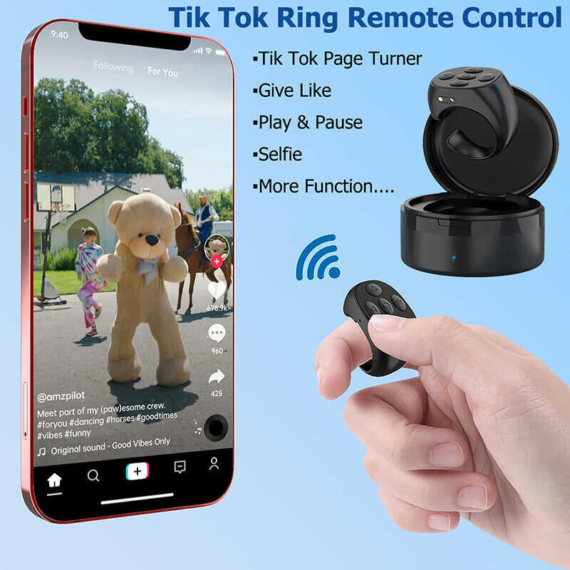 Tiktok Remote Control Kindle App Page Turner, Wireless Bluetooth Camera ...