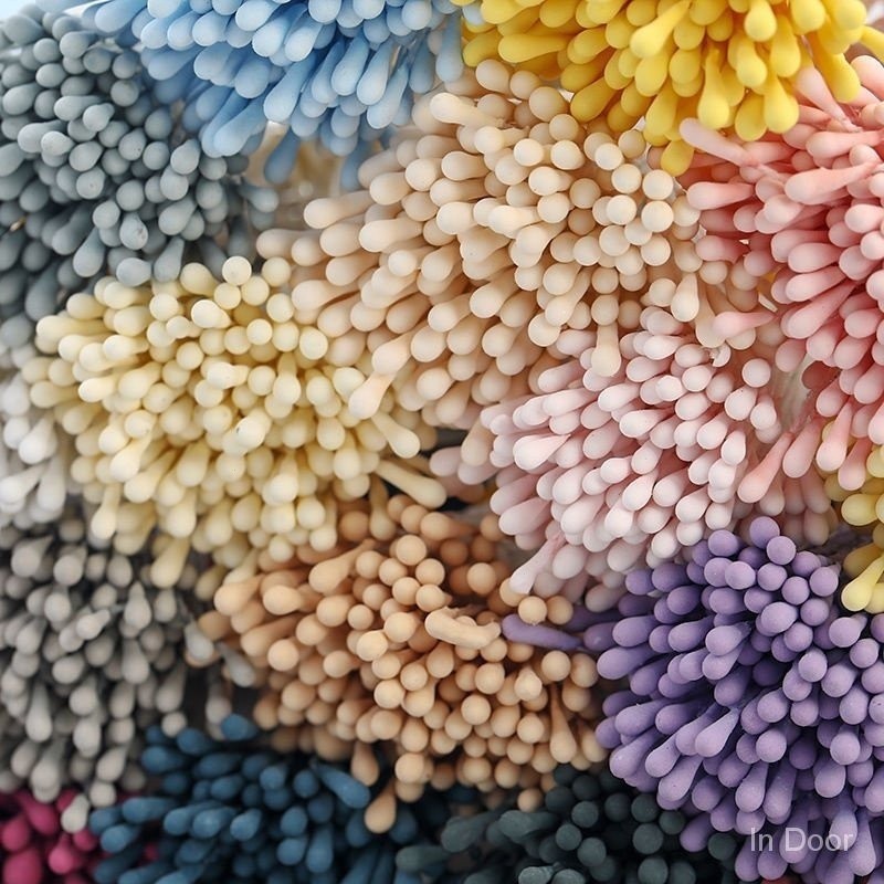 Local shipment⚡ 200pcs Artificial flower Stamen Flower core accessories ...
