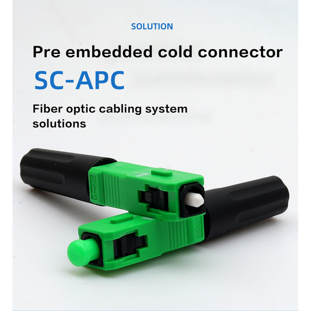 10PCS/20PCS/30PCS/50/PCS SC APC Pcs Pre-Embedded Optical Fiber Quick ...