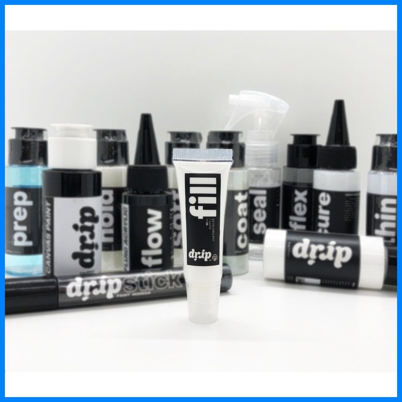 FILL Putty Crack Solution, Leather / Pinhole Filler, Repair( Drip by