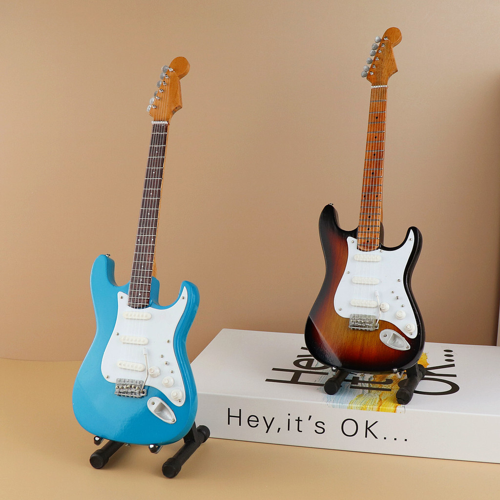 Miniature Guitar Mini Musical Instruments Replica Electric Bass Model ...