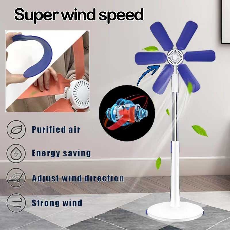 KJ portable electric fan stand fans Adjustable standard Fan with sizes
