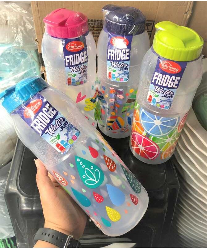 COD- Fridge Star Home (#593-1.5L) (#592-1.2L) Bottle Water Tumbler Ref ...