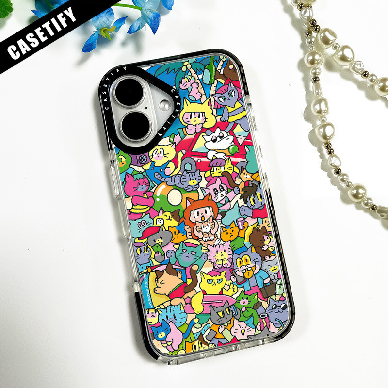Screenful Cartoon Zoon Wireless Magnetic Charging Case For IPhone16 Pro ...