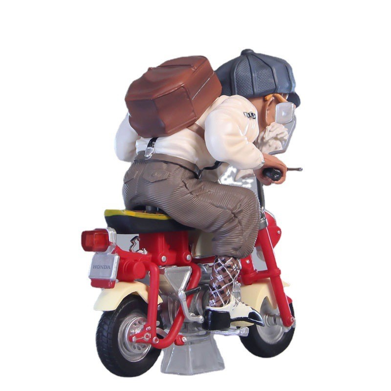 Super Dragon Ball Saiyan Motorcycle Goku With Master Roshi Pvc ...