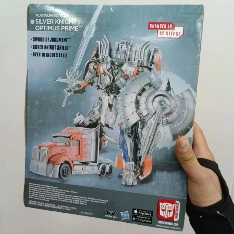 Hasbro & Robosen Transformers Optimus Prime Transforming Toy Model