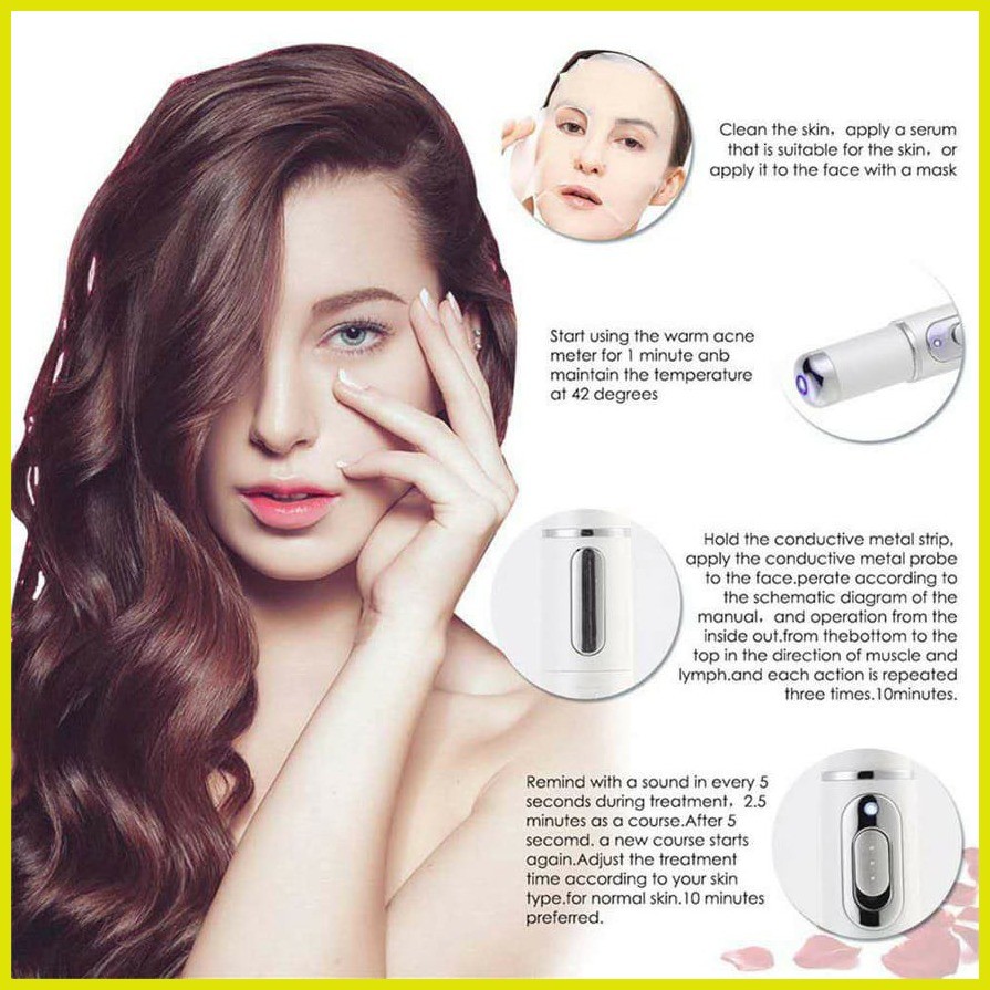 ☑ XXX Medical Blue Light Therapy Laser Treatment Pen Acne Scar Wrinkle