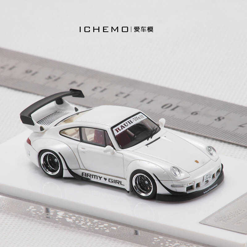 1:64 FuelMe RWB GIRL 993 Black Whale Tail Limited Edition resin car ...