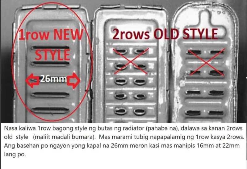 Mb100 ASAHI Van Radiator (Manual) 36Mm JAPAN () | Shopee Philippines