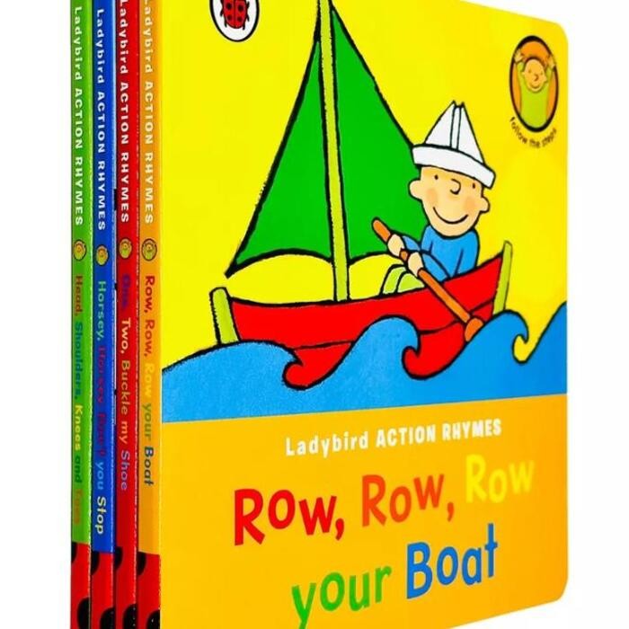 Ladybird Action Rhymes Collection Classic Nursery Rhymes Set Includes ...