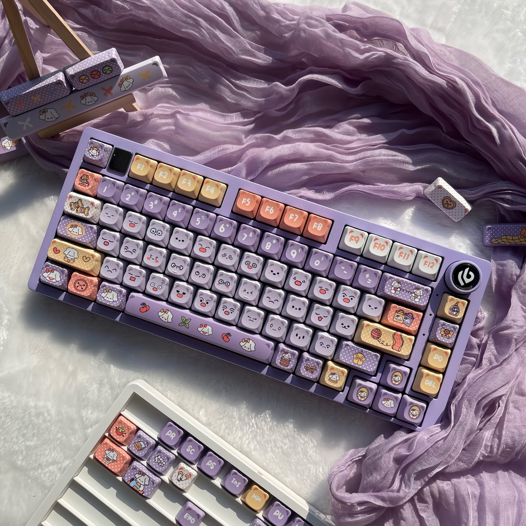 Tailored Dog Themed Keycaps Recall Classic PDA Height Five Sided Heat ...
