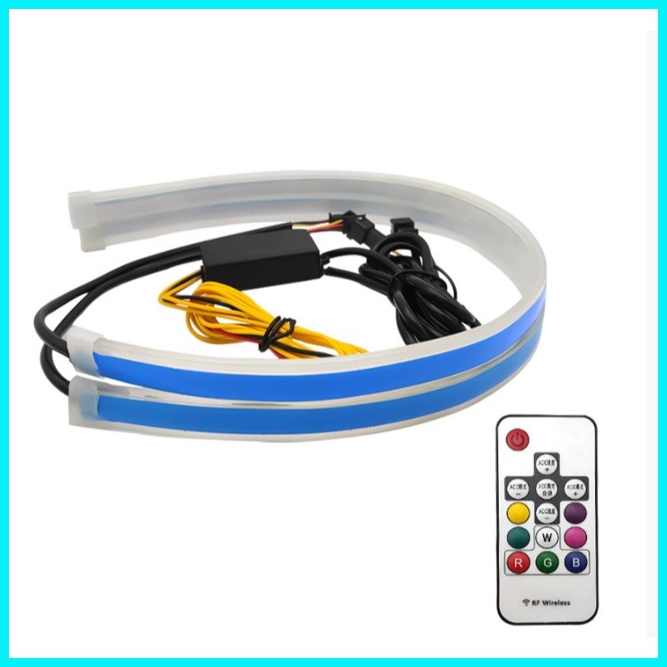 eyeline LED strip light 2 mode DRL turn signal with welcome for ...