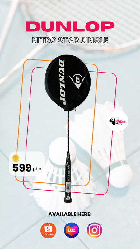 Dunlop Badminton Racket (Single) | Shopee Philippines