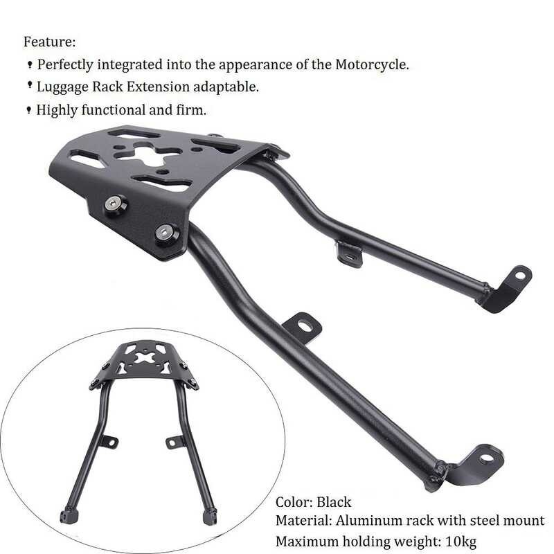 Ultrasupplier For Honda Cb650f Top Rear Carrier Lage Rack Fender ...