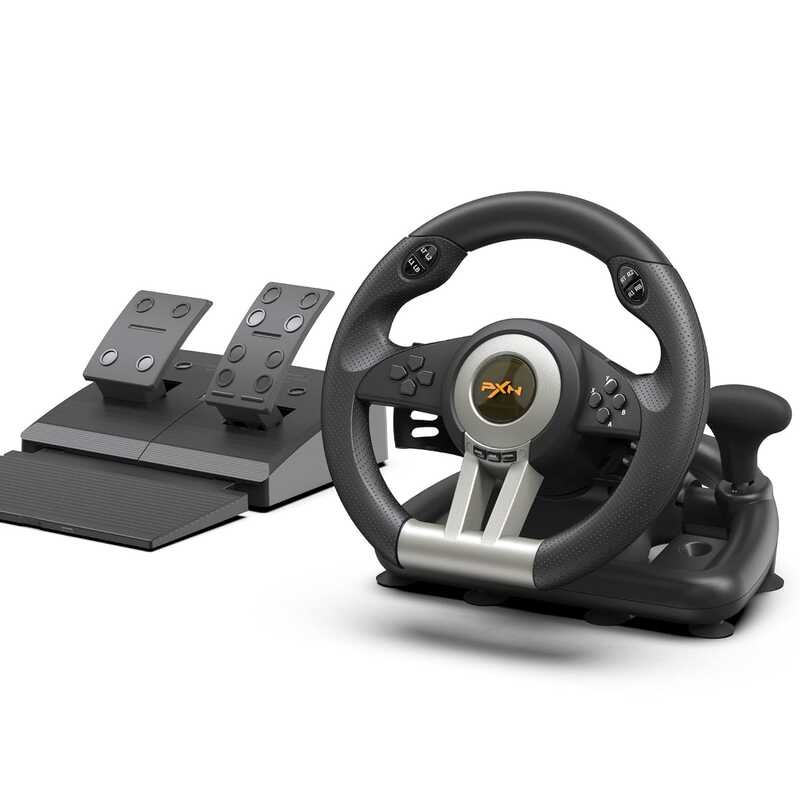 Racing PXN PC Wheel, V3II 180 Degree Universal USB Car Sim Game ...
