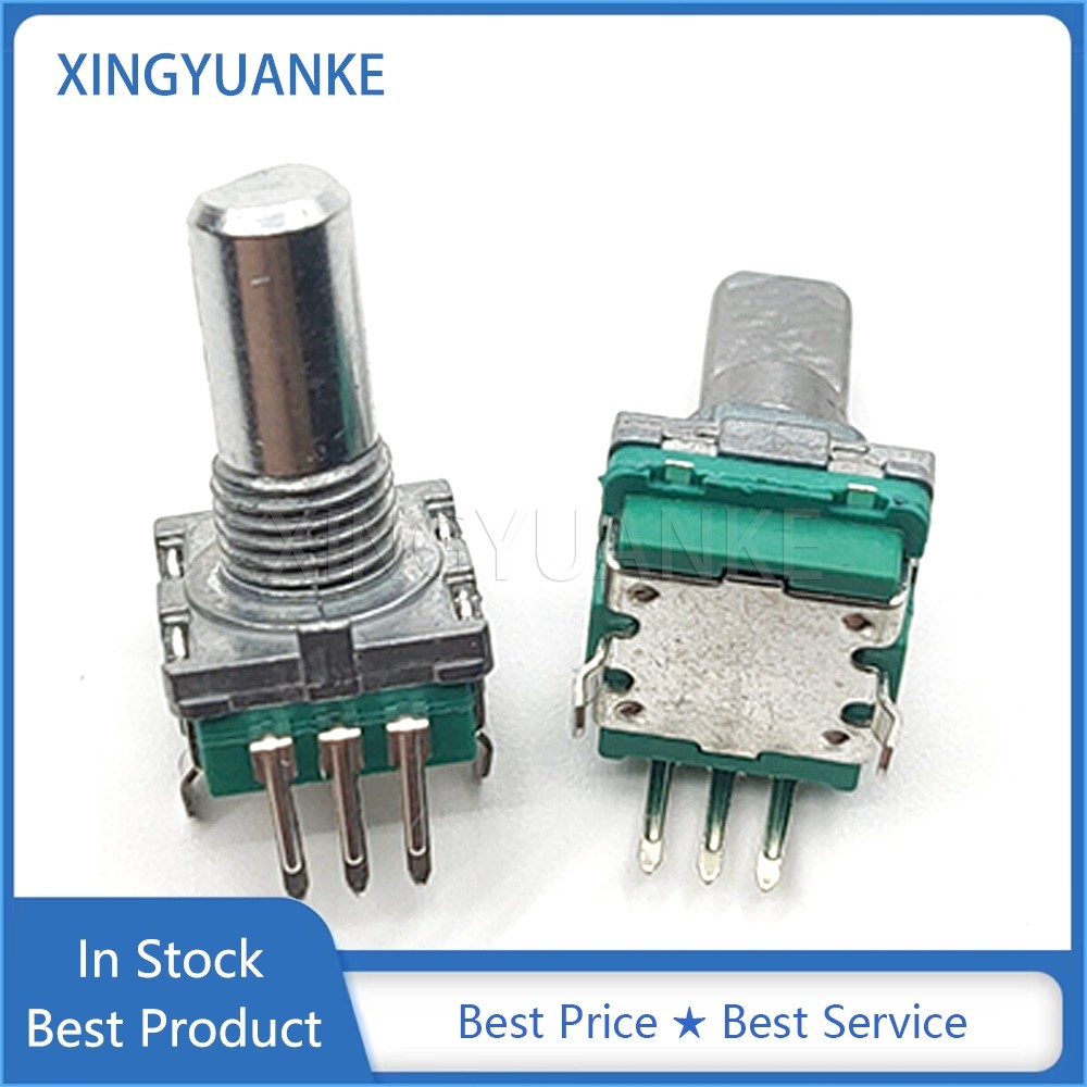 2Pcs/lot Half Handle 15mm Rotary Encoder Coding Switch EC11 Digital ...
