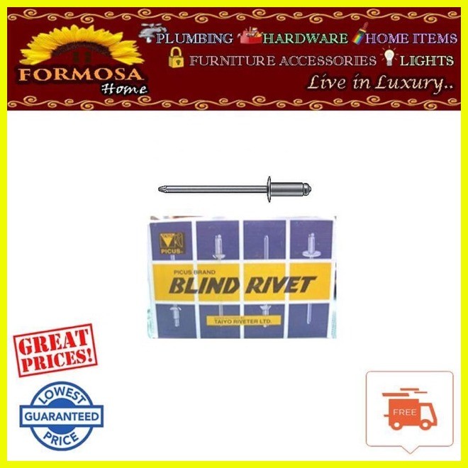 ∈ ¤ Blind Rivet (per box) | Shopee Philippines