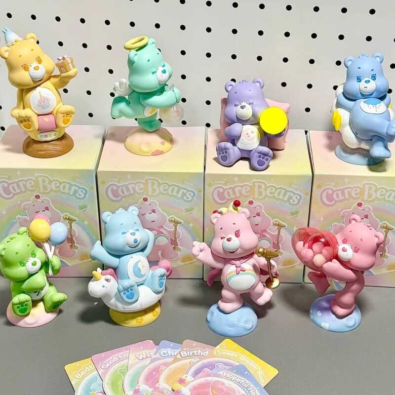 New 2 ☆ Heart Bear Heag Planet Bd Box Cute Figurine Desktop Ornament ...