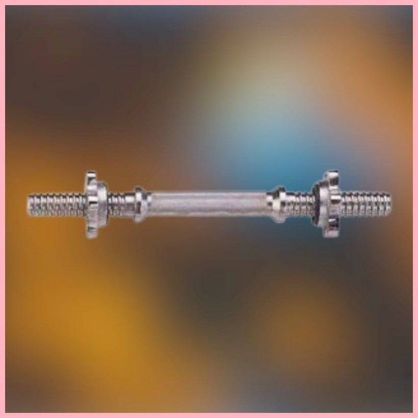 1 Pes OF DUMBBELL SHORT BARS WITH LOCKS + CHROME DUMBBELL BAR | Shopee ...