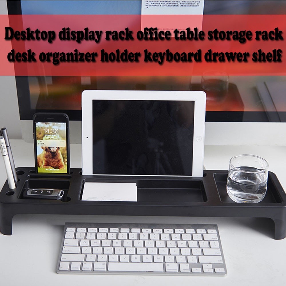desktop display rack office table storage rack desk organizer holder ...