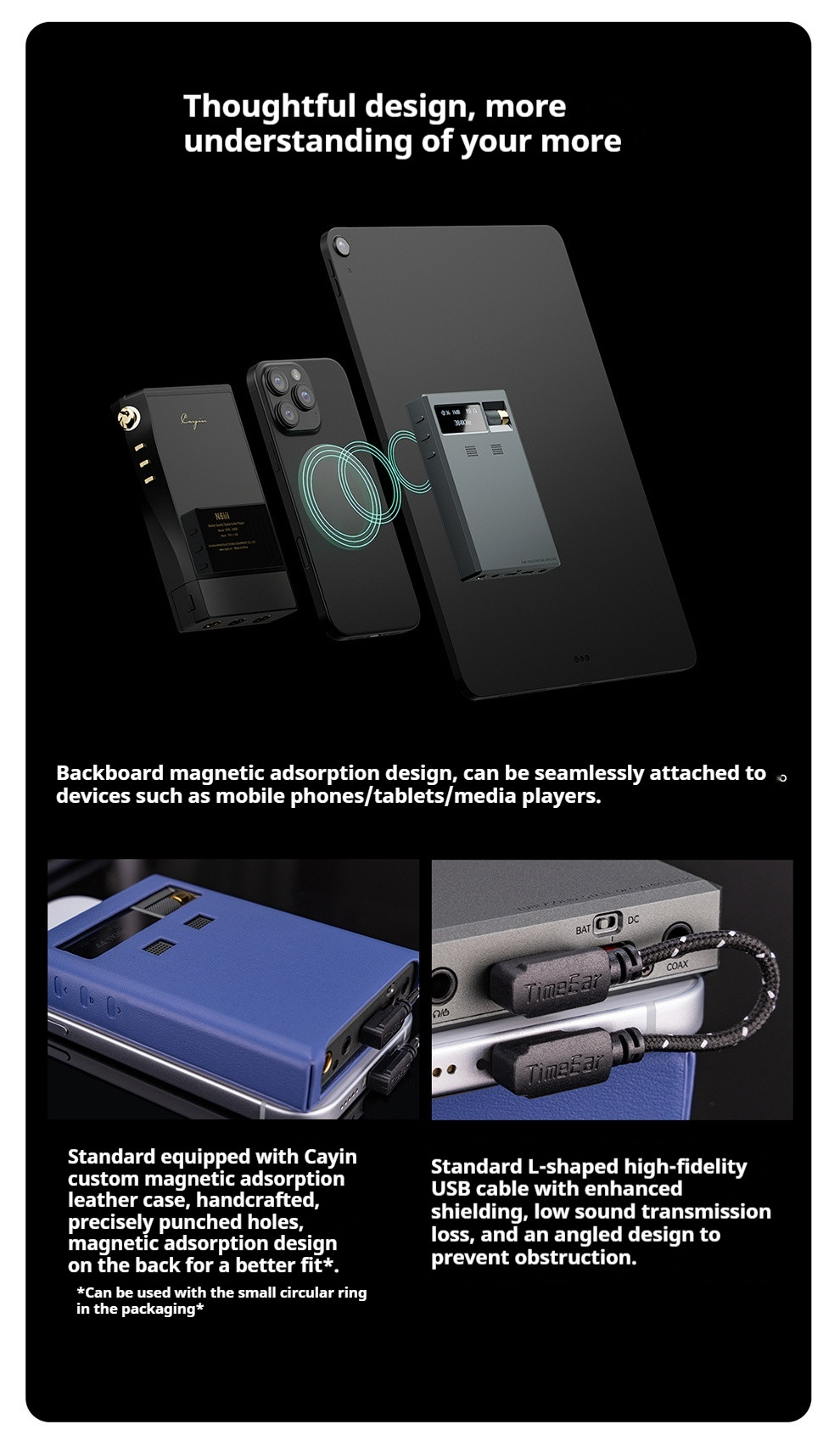Cayin new product RU9 Bluetooth portable decoding headphone amplifier ...