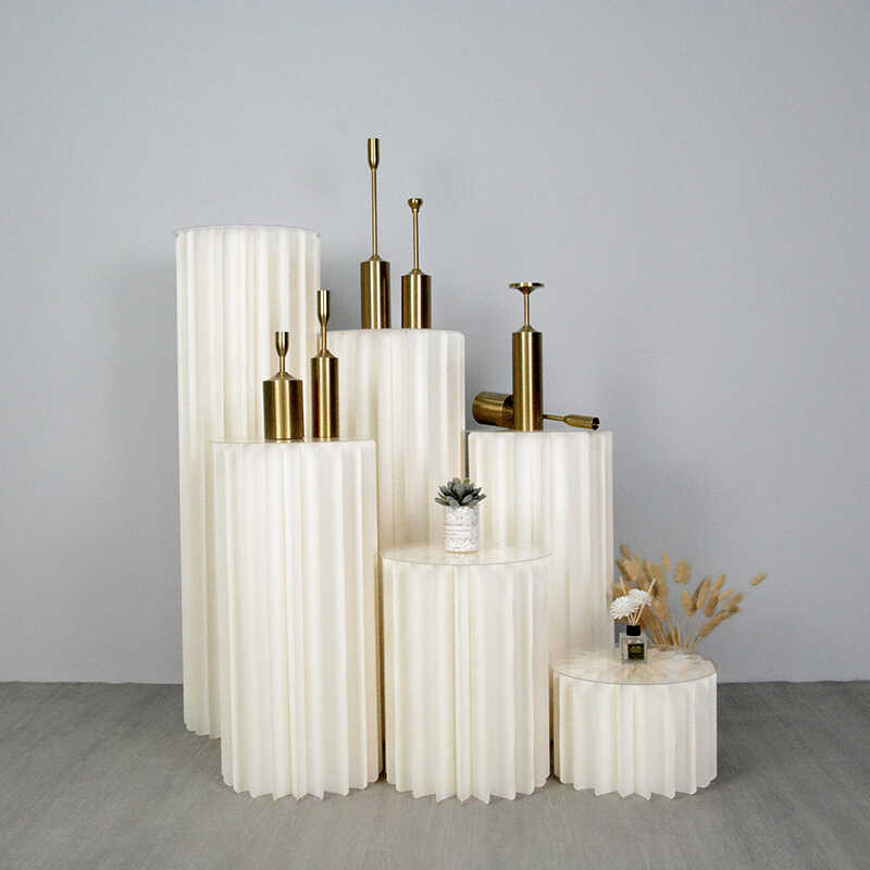 Origami Dessert Table Paper Roman Column Folding Column Road Guide ...