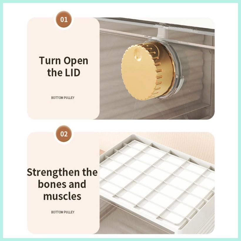 Aesthetic Shoe Box Side Drop (Acrylic Door) | Shopee Philippines