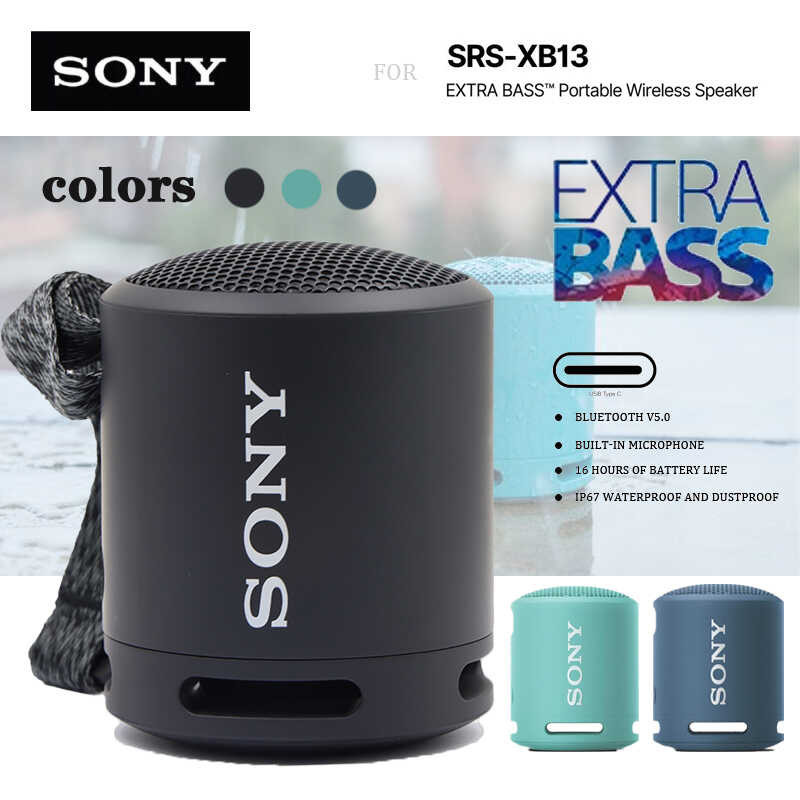 COD Sony SRS-XB13 Wireless Bluetooth Portable Outdoor Party Speaker na ...