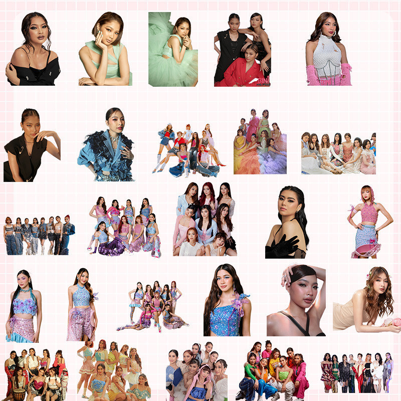 New 120Pcs/set BINI Stickers Jersey Photocards T-Shirt Lomo Cards Merch ...