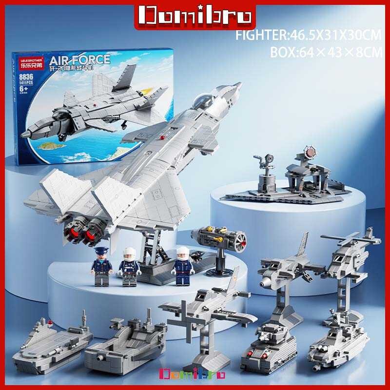 Army Lego Set J-20 Fighter Helicopters Building With Soliders ...