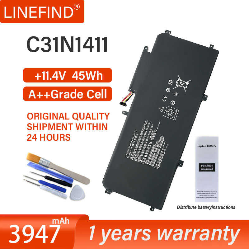 Original C31N1411 45Wh Battery for Asus Zenbook UX305 U305UA UX305CA U – eBuy INDIA
