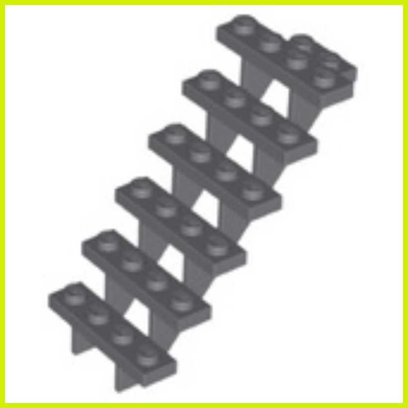 LEGO Part Stairs 7 x 4 x 6 Straight Open sold per piece Shopee Philippines