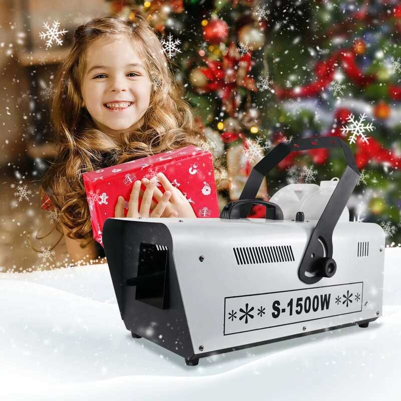 1500W Wired Remote Control Snow Hine Snowflake Maker For Christmas ...