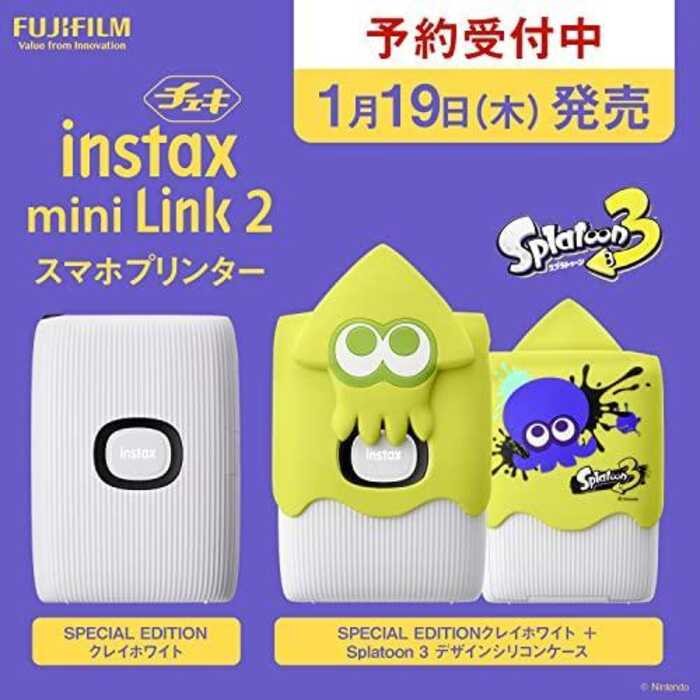 phone Printer Instax Mini K2 White (Nintendo Switch Design) Splatoon 3 ...