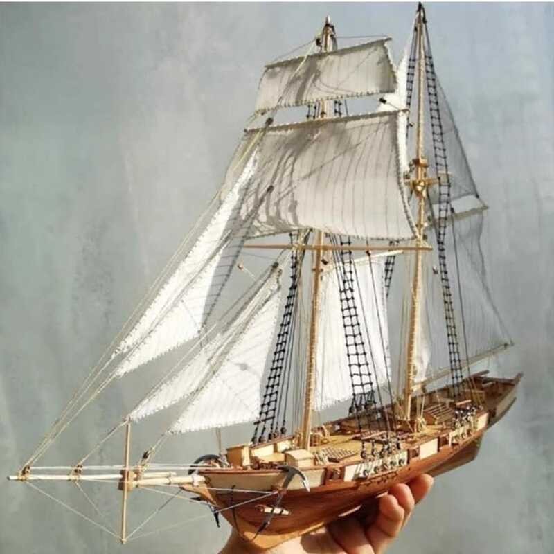 Harvey DIY Ship Model Kit Wooden | Shopee Philippines