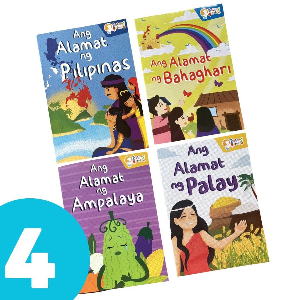 Batang Matalino: Ang Alamat ng Pilipinas/Bahaghari/Ampalaya/Palay (4 ...