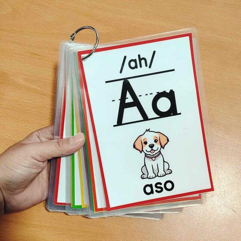 ALPABASA Filipino Alphabet Laminated Flashcards: Unang Hakbang Sa ...