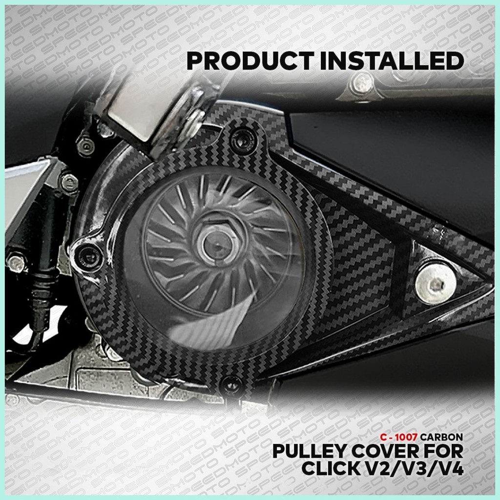 CLICK V2 / CLICK V3 / CLICK V4 PULLEY COVER WITH TRANSPARENT SCREEN FOR ...