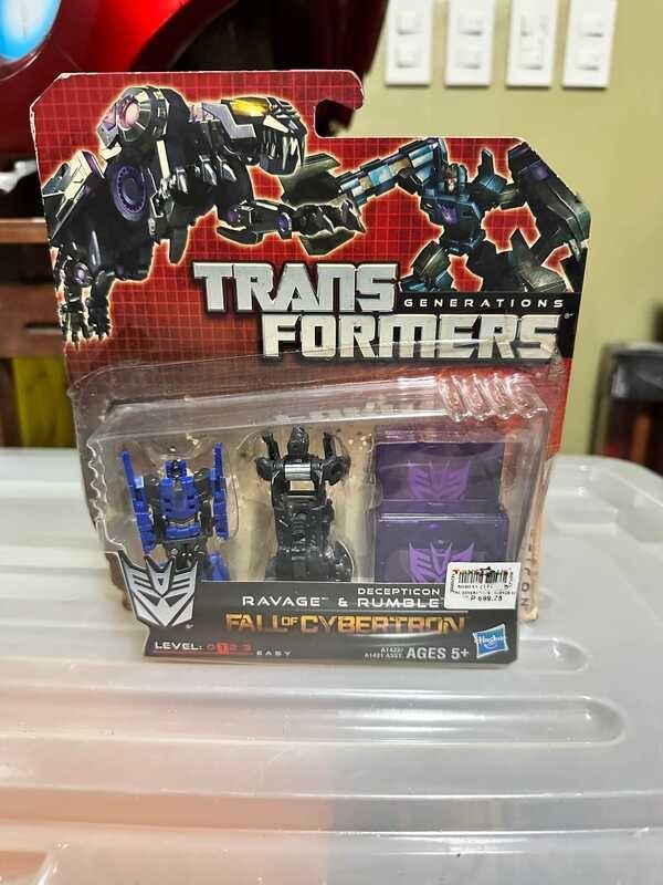 Mga Paglikha Transformers Fall ng Cybertron Ravage & Rumble Bagong ...